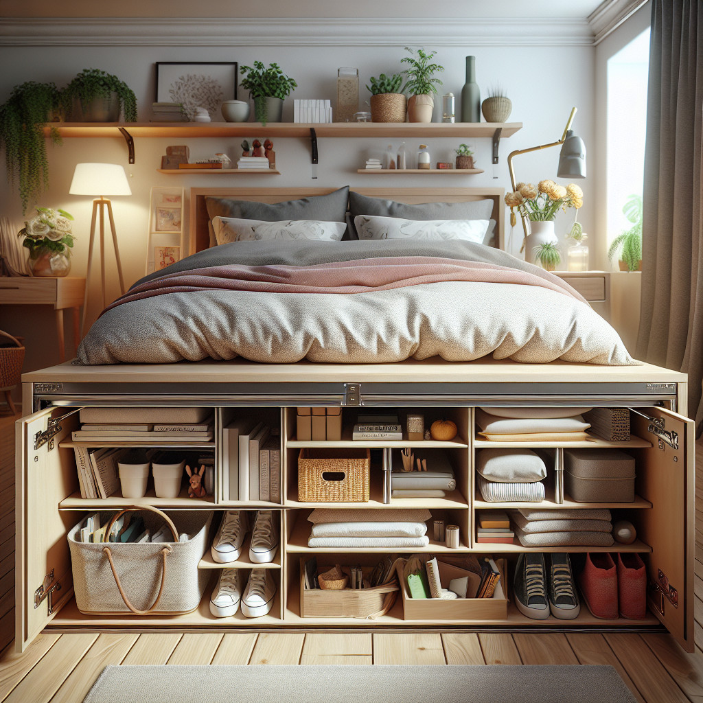 Jak efektywnie wykorzystać przestrzeń pod łóżkiem?