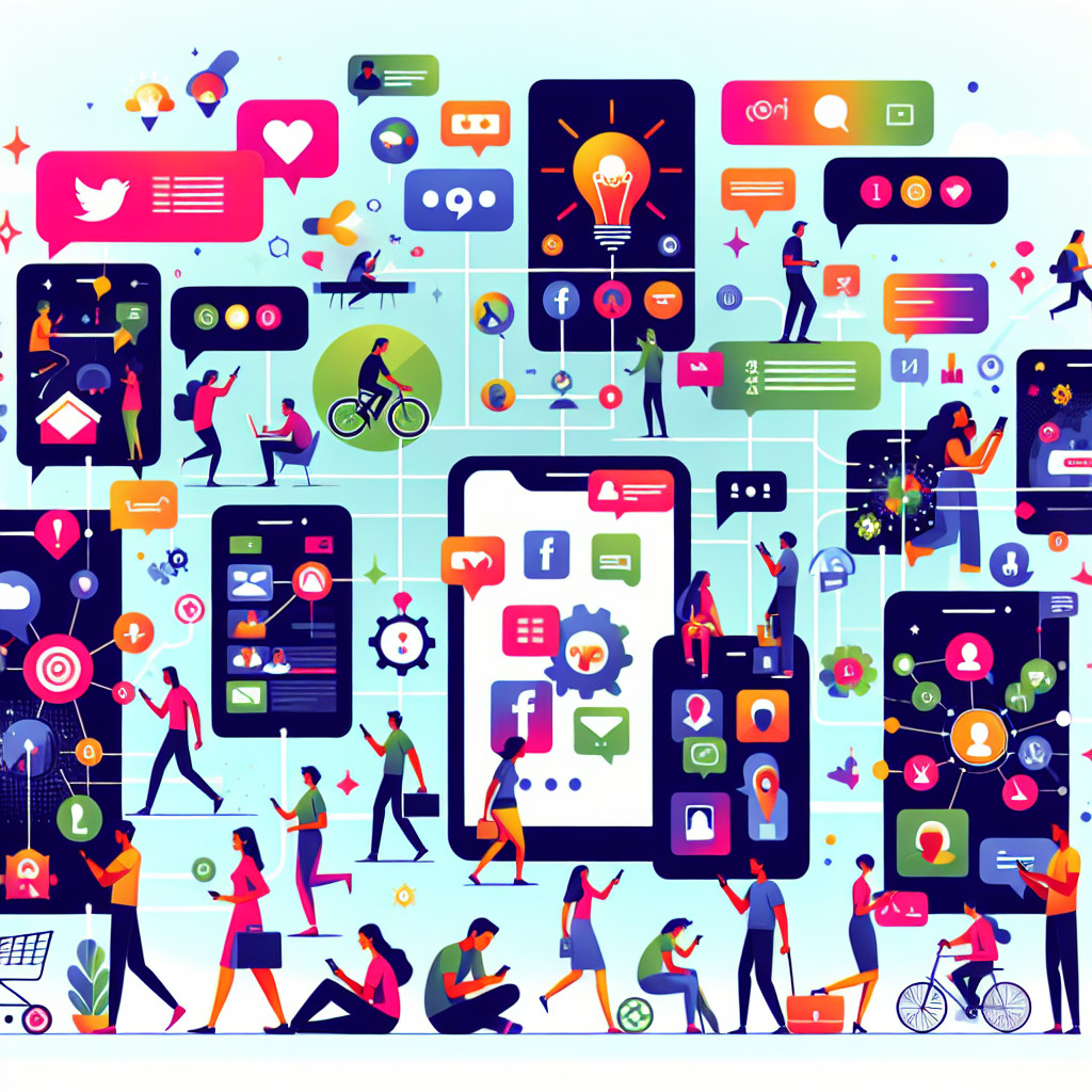 Aplikacje mobilne a społeczność i sieci społecznościowe.